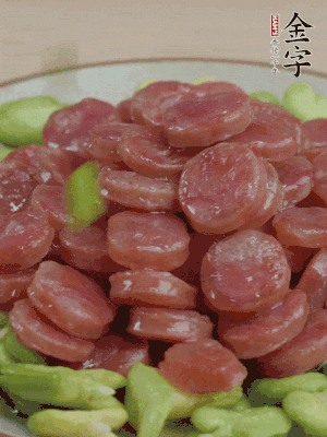 出鍋撒蔥花。