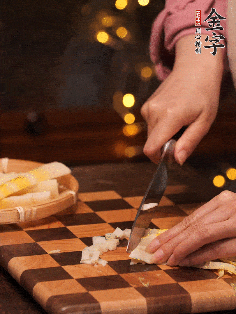 春筍，焯水切